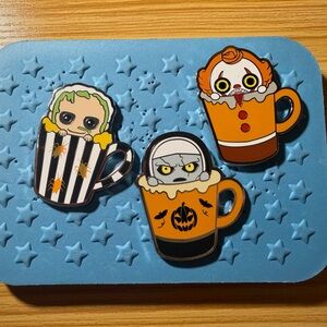 Warner Bros Horror Character Latte Pins